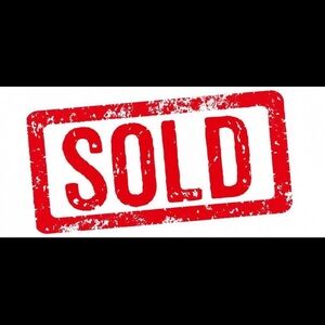 PINK Victoria's Secret (XS) Red Cropped Pocket Tee with Large Plaid Logo on Back